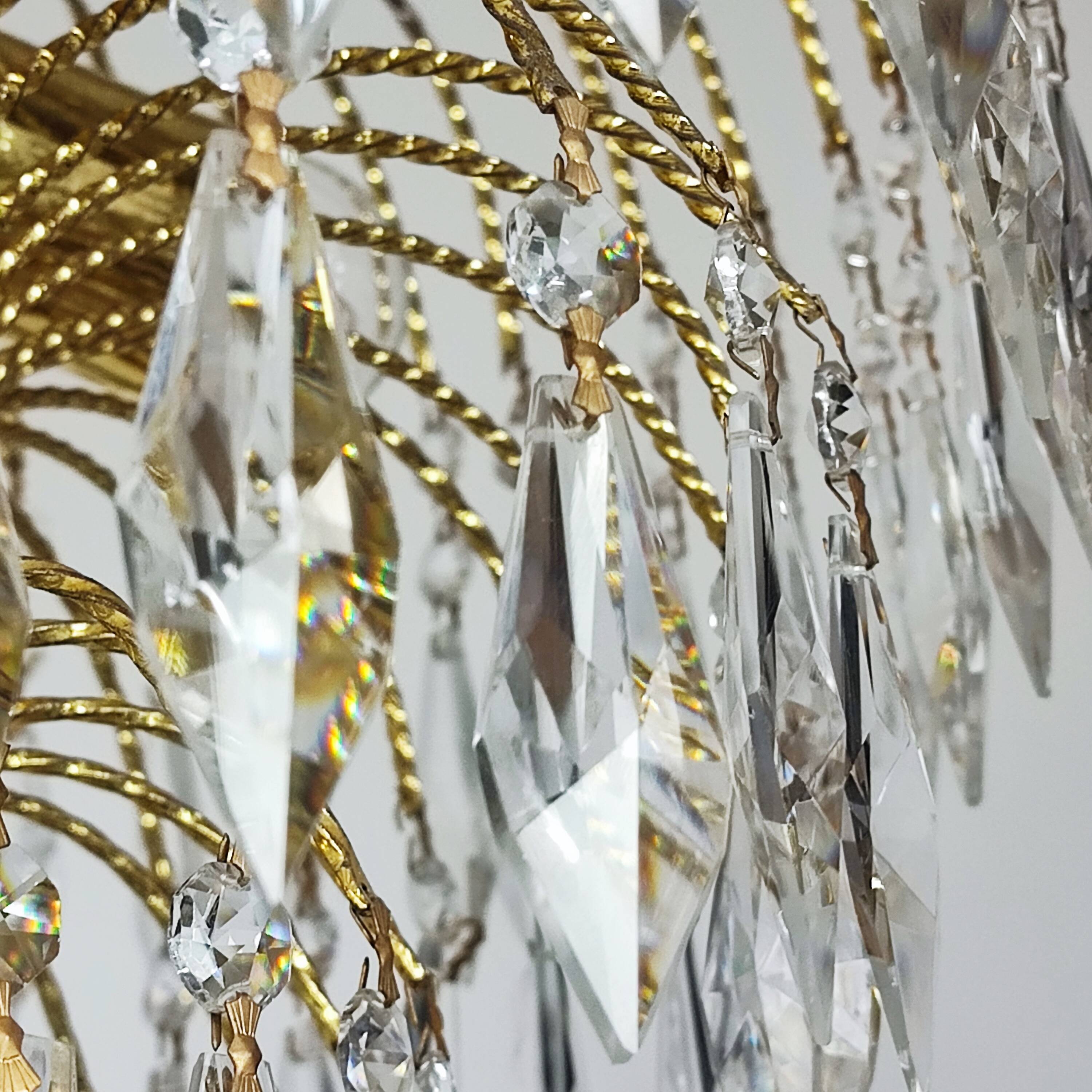 “Cascade” tassel chandelier