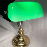 Steel avocado lamp