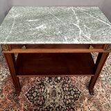 Side table empire style mahogany, 19th century
