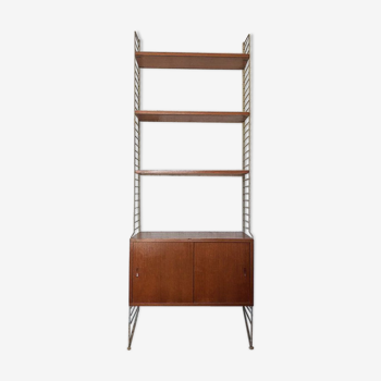 Nisse Strinning vintage modular teak shelves