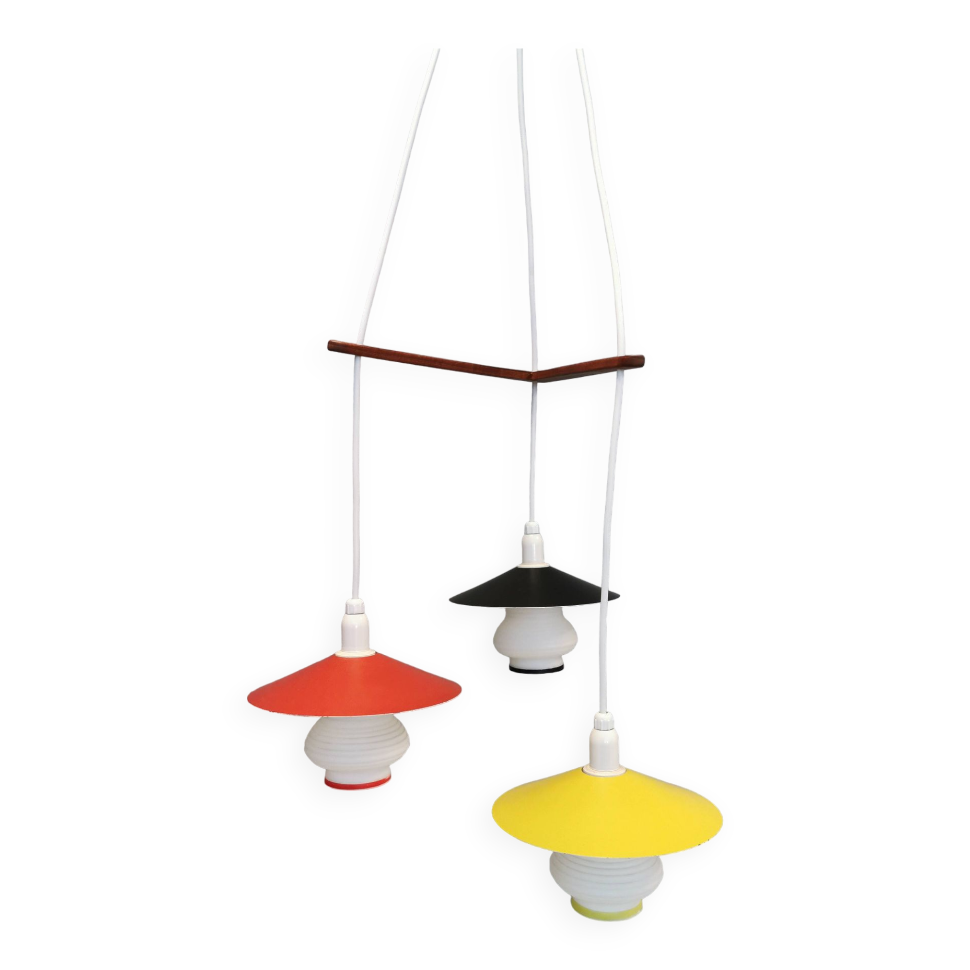 Hanging lamp from the 1950s, several places attributed to Bent Karlby.