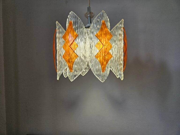 Rare Midcentury Pendant, Germany, 1970s