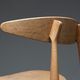 Set of 3 Chairs CH33 Hans Wagner, Carl Hansen & Søn, 1950s, Denmark