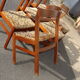 Série de 6 chaises en Pao Rosa vers 1950-60