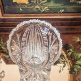 Vase en cristal taillé
