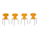 set of 4 'Ant' chairs by Arne Jacobsen for Fritz Hansen, 1974