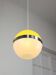 Space Age Italian Yellow Pendant Lamp, 1970s