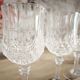 Lot de 4 verres à liqueur sur pied Cristal d'Arques modèle Longchamp