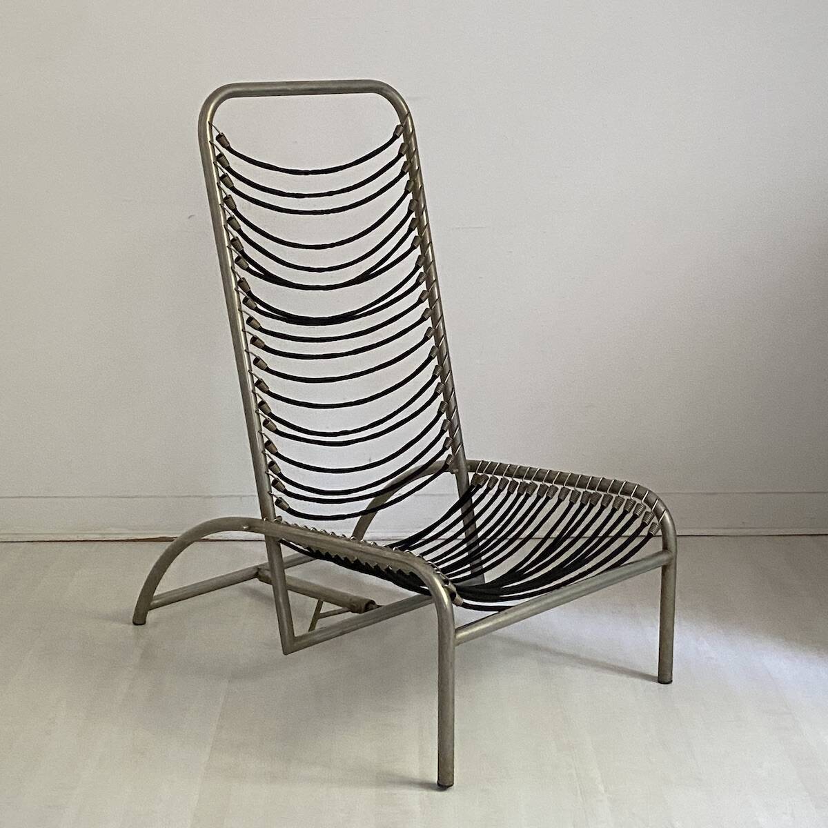 "Bungee" Chaise Longue Design René Herbst for Ecart International