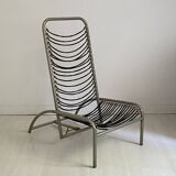 "Bungee" Chaise Longue Design René Herbst for Ecart International