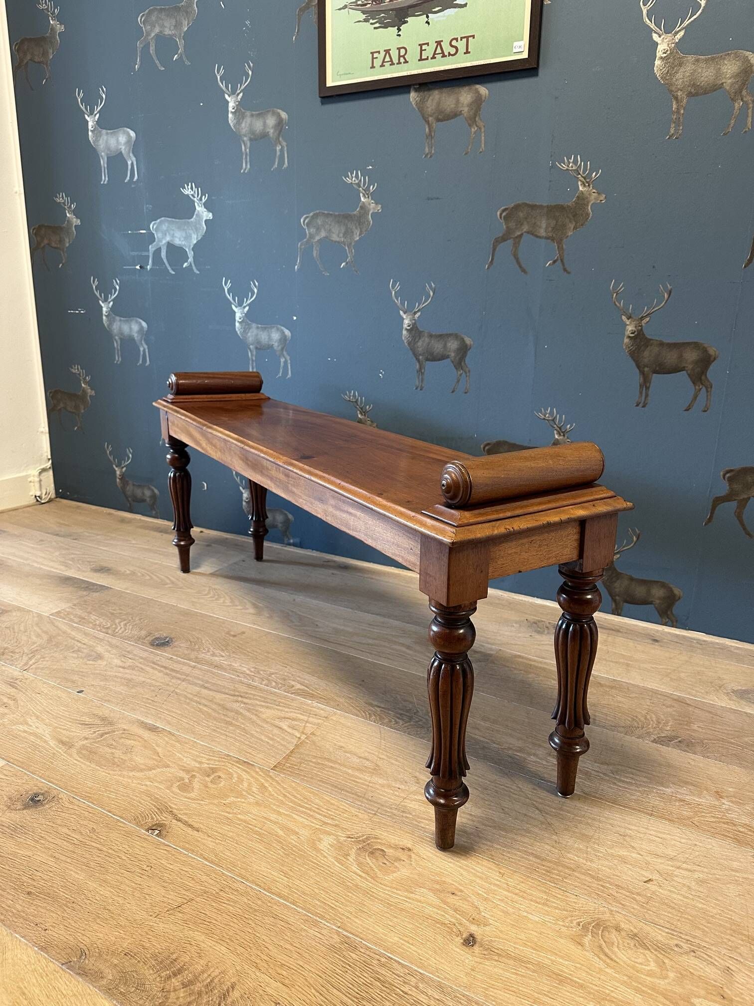 Antique window seat