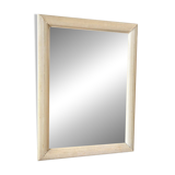 Miroir en bois beige