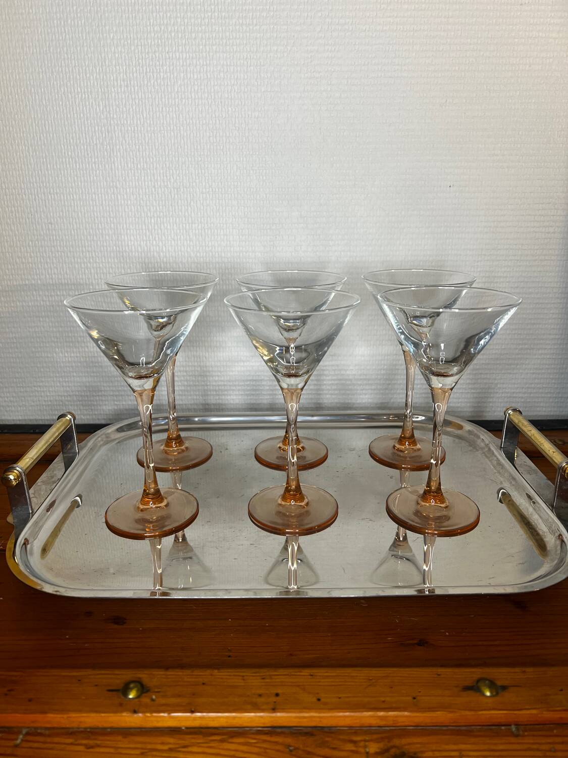 Verres cocktail martini Luminarc