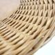 1970s Czech Wicker and Wood Side Table by Jan Kalous for ÚLUV