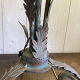 Kostka ornate metal lamp with 4 shades