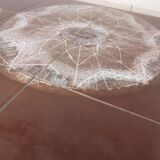 Coffee table in wood and ceramic, design 1970