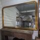 Louis Philippe style gilded mirror, mid-20th century, bevelled mirror.