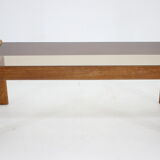 1960s Oak and Glass Coffee Table, Finland
