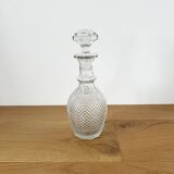 Diamond tip glass carafe 1960