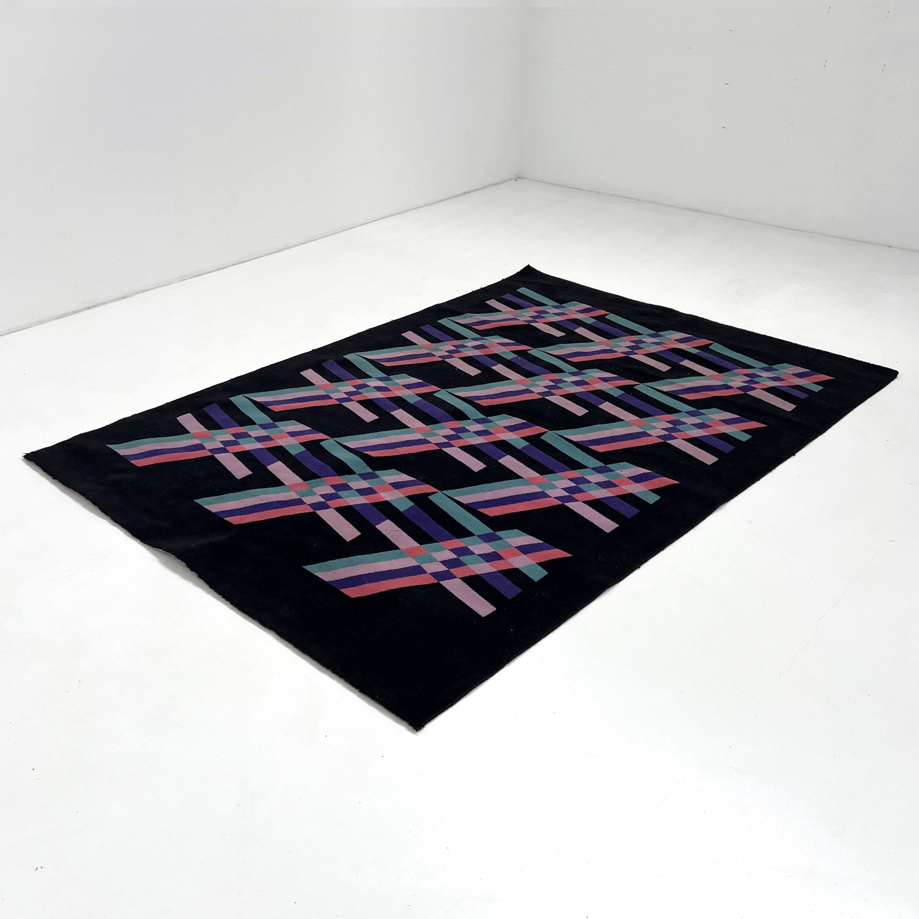Tapis aux formes géométriques par Missoni, 1980