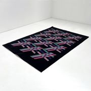 Geometric patterned rug by Missoni, 1980
