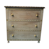 Commode 3 tiroirs Jardin d'Ulysse