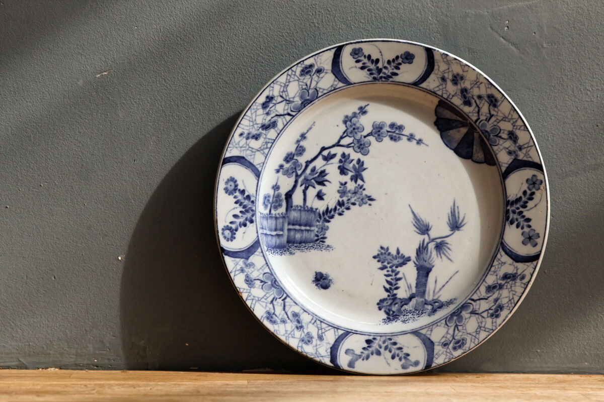 Chinese plate Creil and Montereau