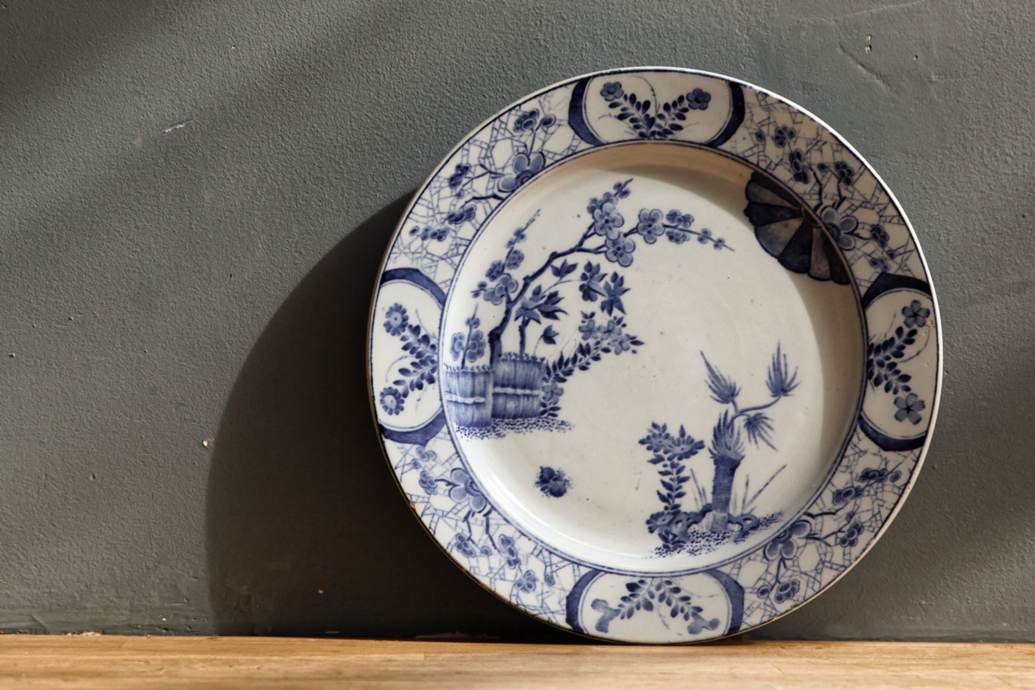 Chinese plate Creil and Montereau