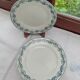 8 dessert plates St Amand