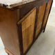 Louis XVI buffet in wood and marble