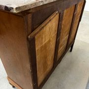 Louis XVI buffet in wood and marble