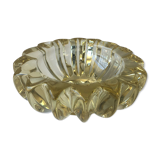 Art Deco ashtray in crystal Pierre d'Avesn France Lorraine