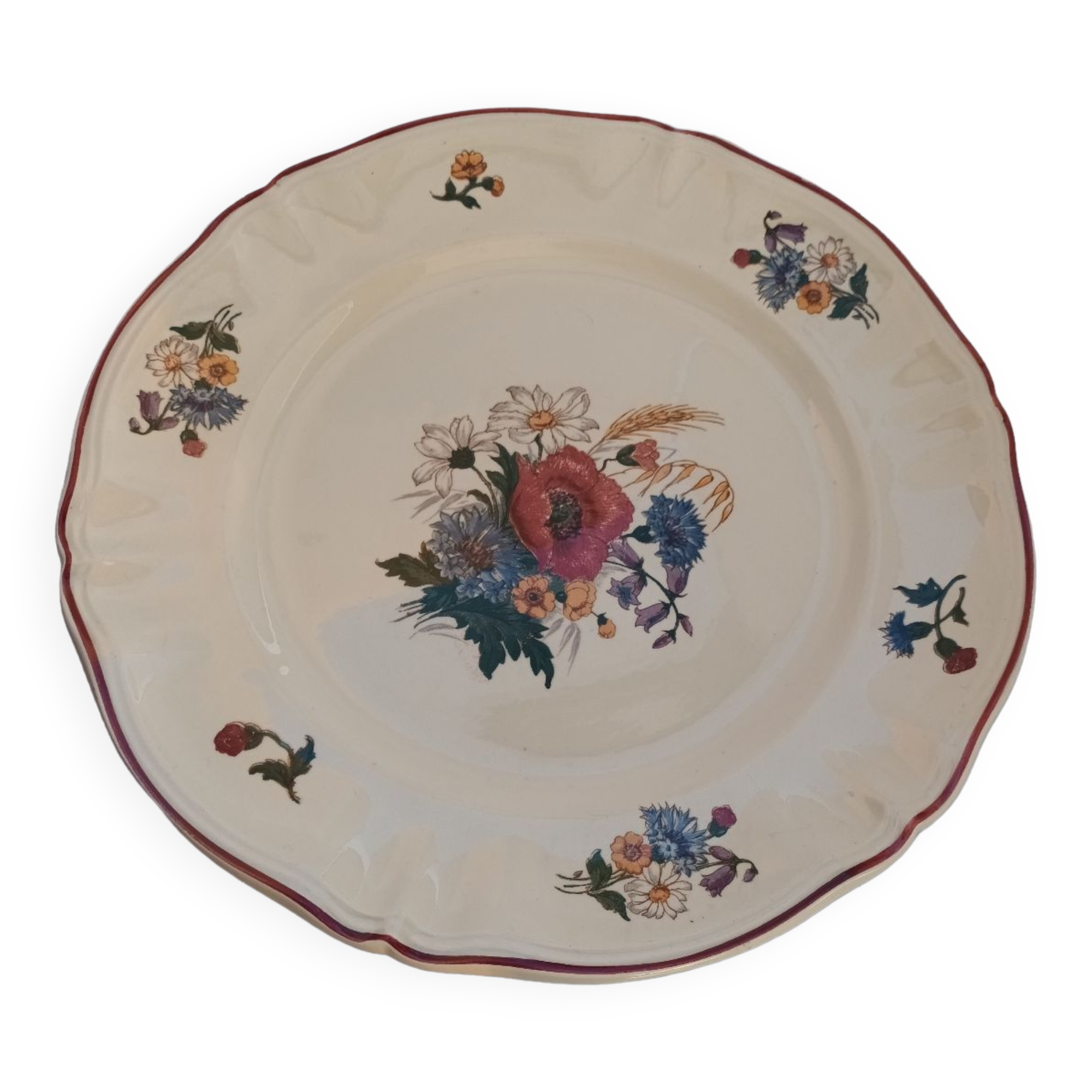 Dish of Sarreguemine
