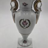 Limoges porcelain vase Castel decorated in the Empire style Saint-Cloud
