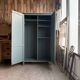 Vintage grey-green wardrobe (renovated)