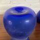 Series of 3 Murano “Scavo” vases in glass paste from the 60s and 70s