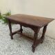 19th century oak coffee table