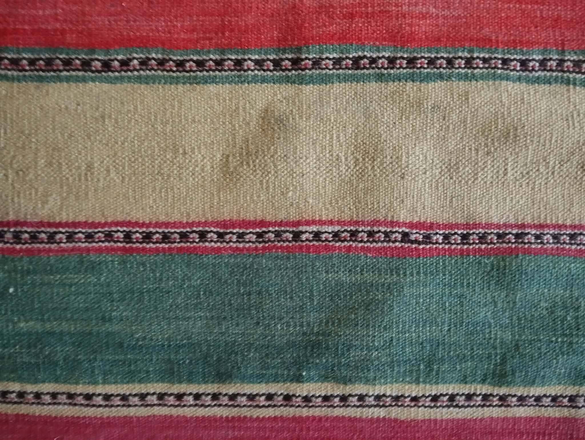 Handmade Qashqaï hallway rug 186x57cm