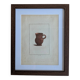 Ancient antique pottery engraving