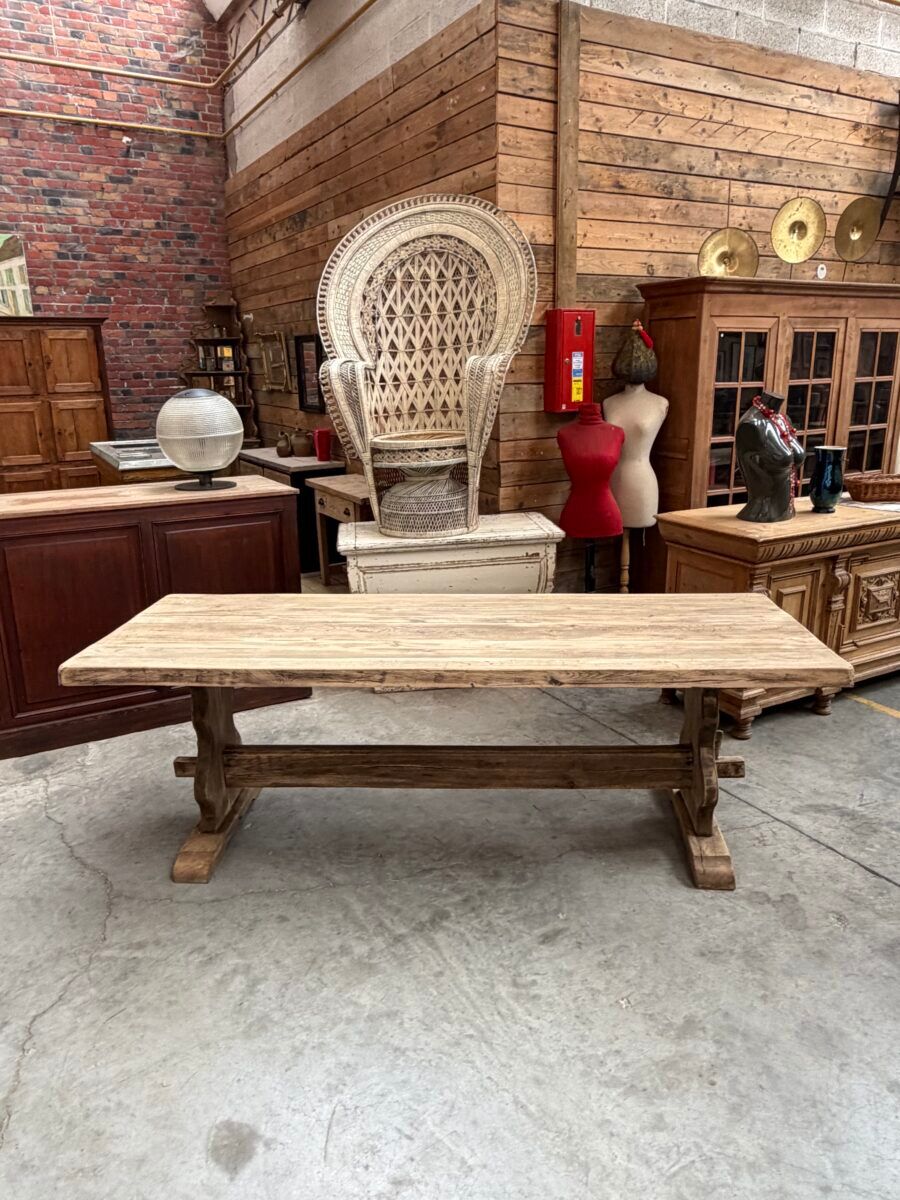Monastery table and its 2 benches