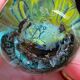 Petit vase soliflore en verre signé LE LONQUER 1982 , état impeccable