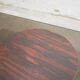 Table basse vintage en palissandre et verre