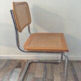 Lot of 4 chairs Marcel Breuer Cesca B32