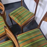 Chaises à manger en palissandre