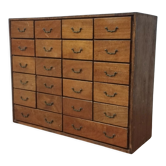 Old wooden craft furniture with drawers