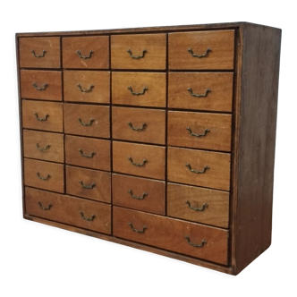 Old wooden craft furniture with drawers