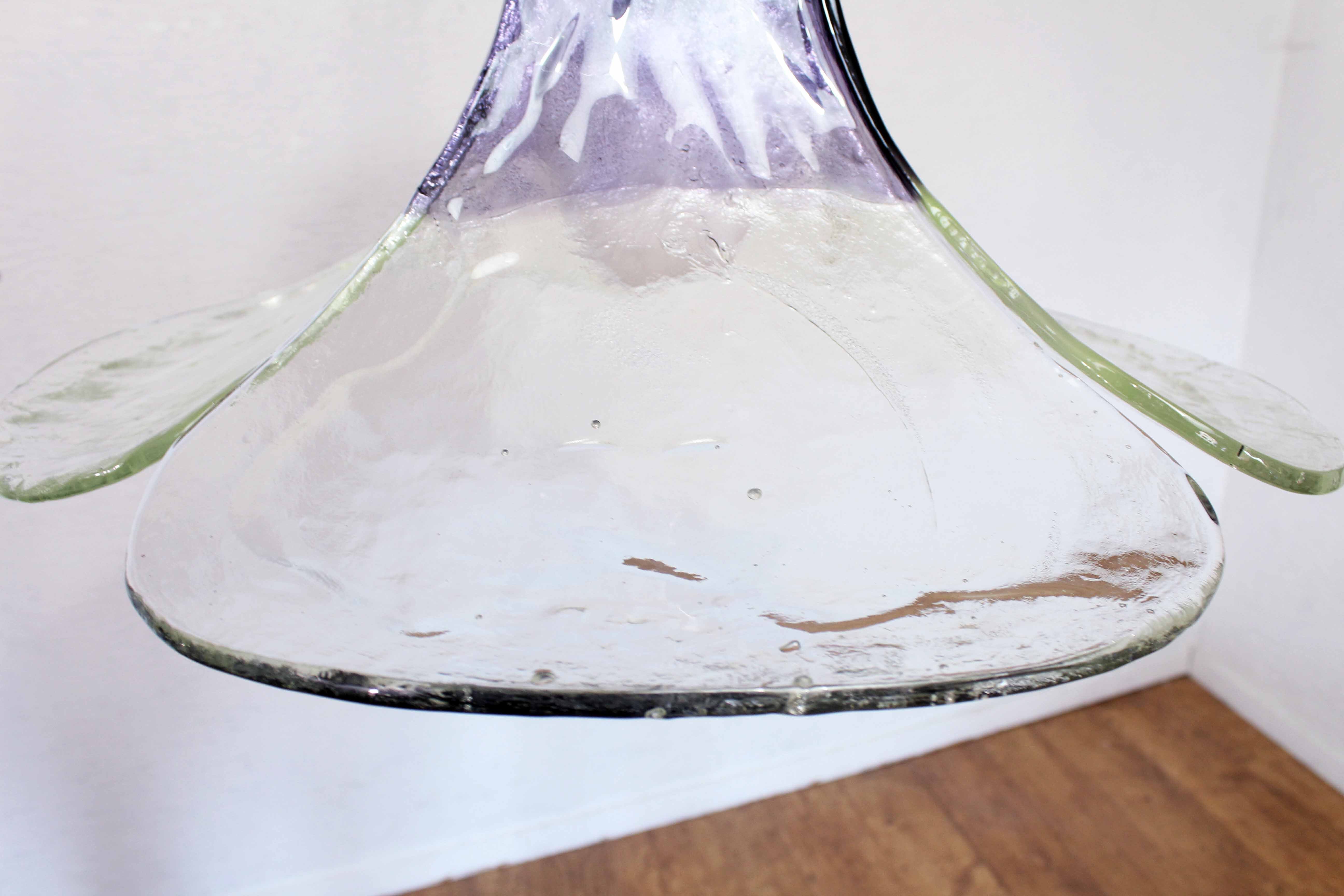 Mazzega chandelier by Carlo Nason in Murano glass