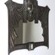 Theatre wall mirror "Tragedy" Vienna Secession Art Nouveau Gustav Klimt, attributed.