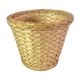 Corbeille à papier osier