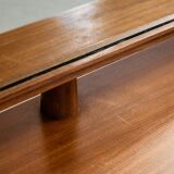 Mid-Century Teak Dressing Table with Adjustable Mirror, 1960s